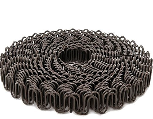 B.C. Upholstery Zig Zag No Sag Furniture Spring (Sinuous Wire) - 11 Gauge / 140' Roll - size: 11 Gauge / 140 Feet