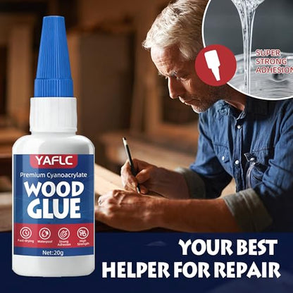 Wood Glue, Liquid Super Glue for Wood 40g - style: Wood Glue