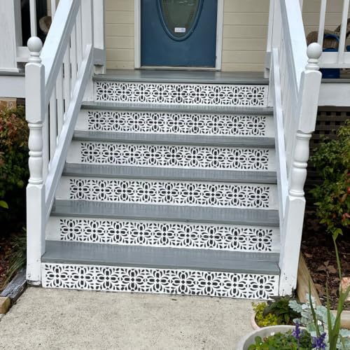 Talavera Stencil Mexican Stencils 4” - style: Tile-4"/49p