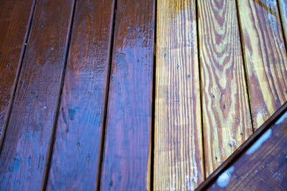 DEFY Exterior Wood Stain Stripper - Removes Deck & Fence Stain, Stain Stripper for Wood - 1 Gallon