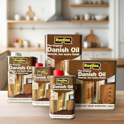 Rustins The Original Danish Oil 1L | 33.8 Fl. Oz. - size: 1000ml