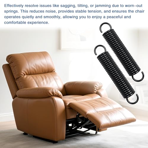2 pcs 4 7/8 inch Extension Springs for Power Recliner Lift Chair Couch