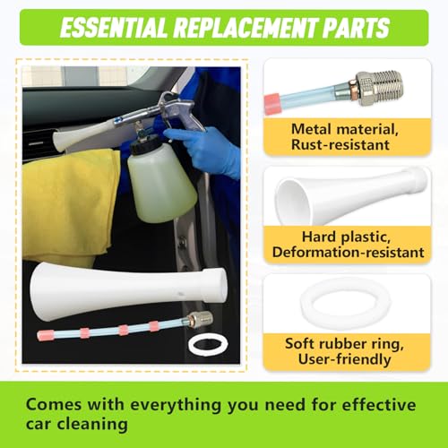 1Set Car Cleaning Tool Kit, Fit for Gun Z-010 & Z-014