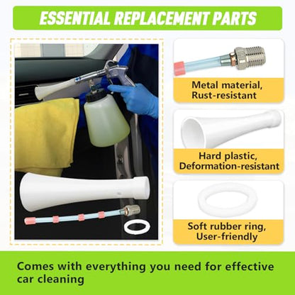 1Set Car Cleaning Tool Kit, Fit for Gun Z-010 & Z-014