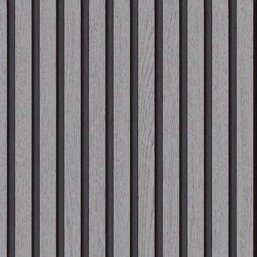 myforHD Wallpaper Peel and Stick Wood Grating Stripe Self-Adhesive Wallpaper Faux Wood Contact Paper Wood Slats Self Adhesive Wall Paper PVC Vinyl Film Removable Waterproof 17.3" x 118" - color: Wood I, size: 17.3" x 118.1"