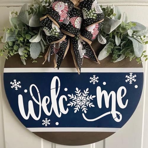 Christmas Stencils for Painting on Wood Reusable Large Merry Christmas Believe Stencils for Window Door Hanger Home Crafts Canvas Wall Holiday (14in Christmas) - style: 14in Christmas