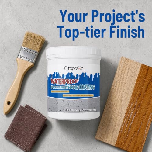 Water-Based Polyurethane Gloss Finish 32 oz - size: 32 oz
