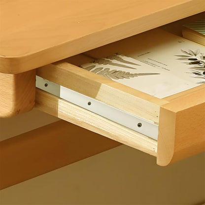 Uonlytech 14 Inches Drawer Rails Slide Track Dresser Rails Replacement Parts Under Drawer Slides Side Mount for Heavy Duty Storage