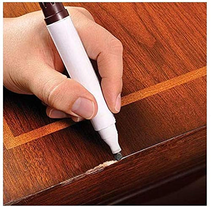 FingerLakes 6 Pc Furniture Touch Up Marker Pen Wood Scratch Repair Filler Remover Fix