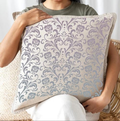 Damask Stencils for Walls Stencils for Painting Large Pattern 12inch - style: Damask