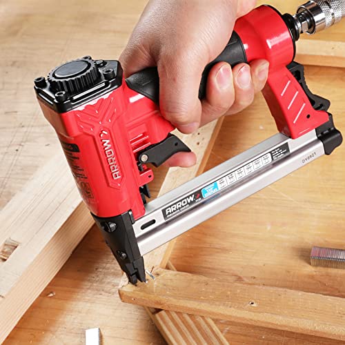 Arrow Pneumatic Staple Gun, Air Stapler with 3750 Pieces T50 Staples