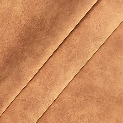 XHT 30 x 135 cm Suede PU Faux Leather Fabric, Soft Smooth Crafts Synthetic Fabric for DIY Handicraft Wallets Bags Making, Dark Brown - color: Dark Brown
