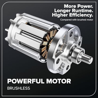 Greenworks 24V Cordless Brushless 400 in-lbs Drill/Driver, Lightweight, LED Work Light,18+1 Clutch, Battery and Charger Sold Separately - size: Tool Only(400 in-lbs Drill Driver)