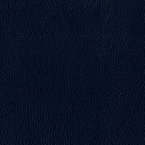 Mybecca 16oz Soft Skin Leather Fabric, (54" Wide) by The Yard (Navy) - size: Navy