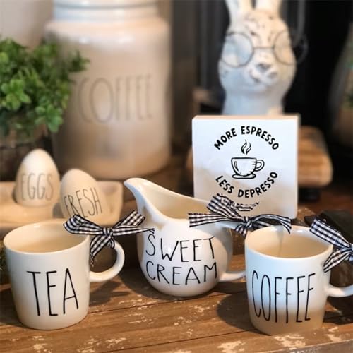 JAJADO Coffee Silk Screen Transfer Reusable Adhesive Stencils Coffee Quotes Reusable Silk Screen Stencils Chalk Paste Paint Stencil for Crafts on Wood/Fabric/Wall/Cup/Plate/Glass/Paper 8.5x11“ - color: Coffee Sayings 8.5x11 inch