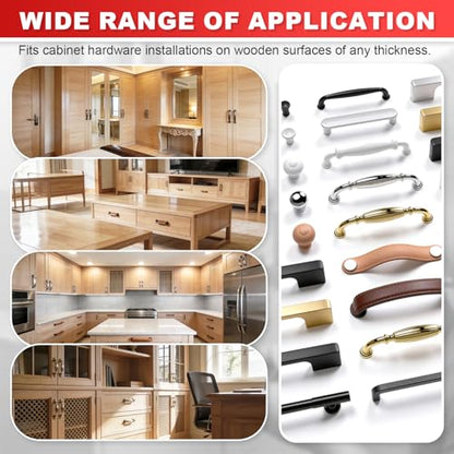 ECY Cabinet Hardware Jig, Adjustable Cabinet Handle Installation Tool