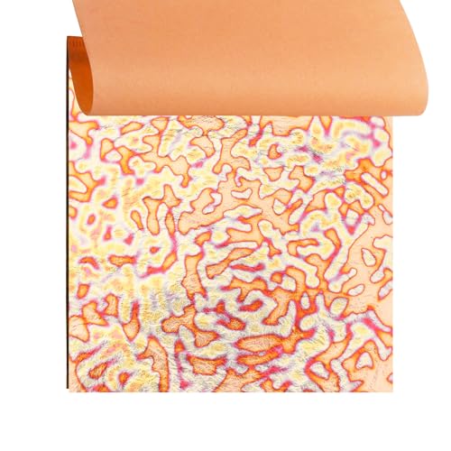 KINNO Variegated Gold Leaf Sheets 25PCS Irregular Polka Dot Pattern - color: Irregular Polka Dot