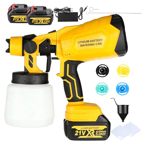 Cordless Paint Sprayer with Battery, Battery Paint Sprayer