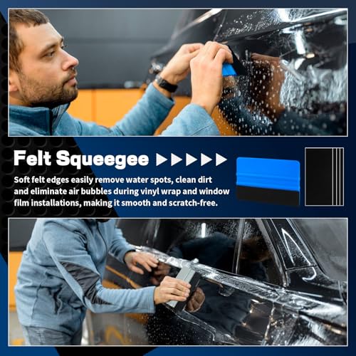 Arayker Car Window Tint Installation Tools Kit Window Film Tinting Kit - size: CWT21