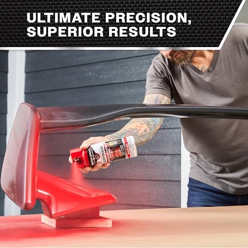 Rust-Oleum 2X Automotive Enamel 5-in-1 Spray Paint, Gloss Red - color: Gloss Red, size: 12 Ounce (Pack of 6)