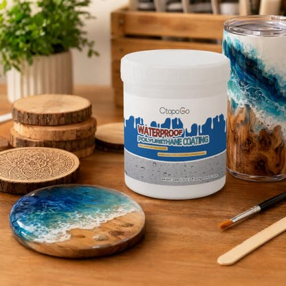 Water-Based Polyurethane Gloss Finish 16 oz - size: 16 oz