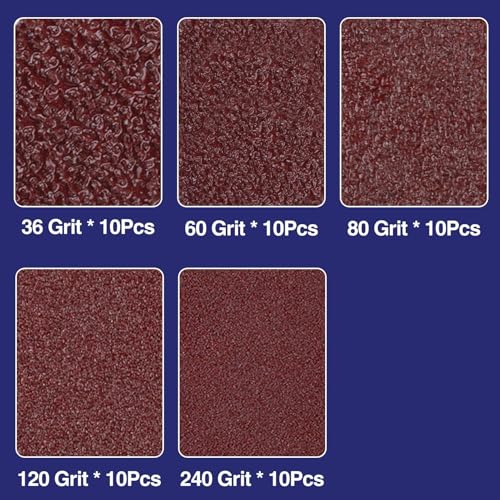 SPEEDWOX Quick Change Disc 50Pcs 2 inch Sanding Discs with 1/4" Disc Pad Holder for Die Grinder Quick Change Discs Abrasives Tool for Surface Prep Polish Burr Rust Paint Removal - style: Quick Change Disc with pad holders