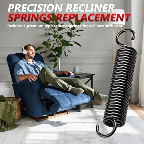 2 Pack 4 7/8-Inch Replacement Recliner Springs for Lane Recliner Spring