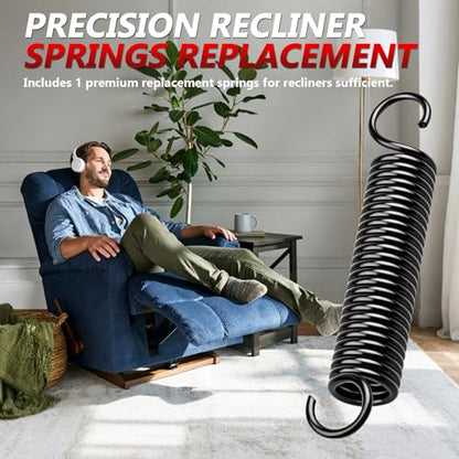 2 Pack 4 7/8-Inch Replacement Recliner Springs for Lane Recliner Spring