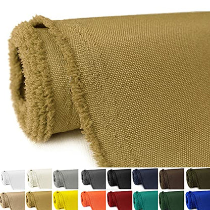 Waterproof Upholstery Fabric by the Yard 600D Oxford, Sand Yellow - color: Sand Yellow, size: 1 Yard 36" x 58"