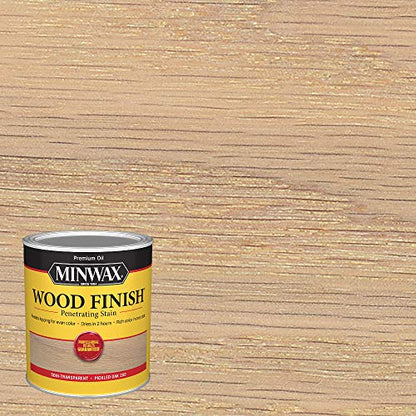 Minwax 70042444 Wood Finish, Pickled Oak, 1 Quart - color: Pickled Oak, size: 0.25 Gallon