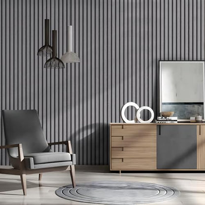 myforHD Wallpaper Peel and Stick Wood Grating Stripe Self-Adhesive Wallpaper Faux Wood Contact Paper Wood Slats Self Adhesive Wall Paper PVC Vinyl Film Removable Waterproof 17.3" x 236" - color: Wood I, size: 17.3" x 236.2"