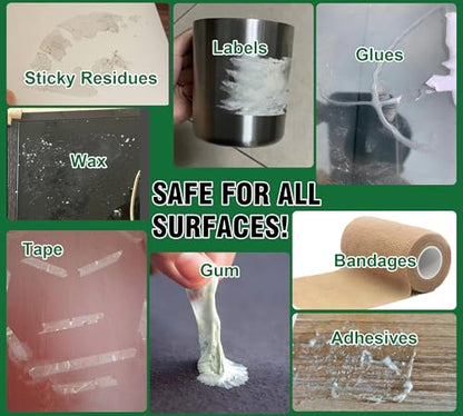 Adhesive Remover Spray, 7oz Sticker Remover with Scraper