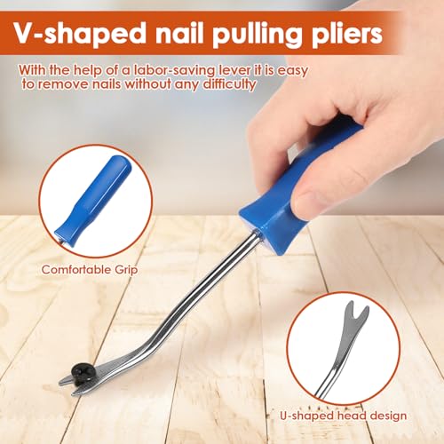 8 Pack Upholstery Staple Remover Tack Puller Nail Remover Tool Set - size: 8 pcs