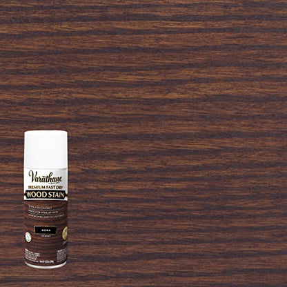 Varathane Premium Fast Dry Kona Wood Stain Spray - color: Kona, size: 10.25 Ounce (Pack of 6)