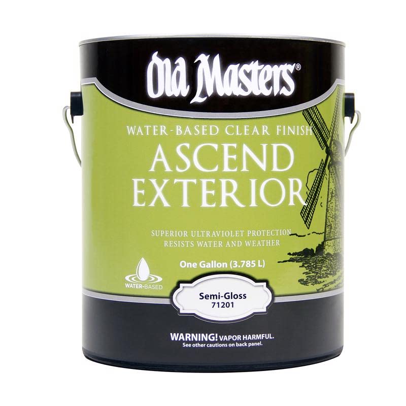 Old Masters Ascend Semi-Gloss Clear Water-Based Finish 1 gal. - Total Qty: 2