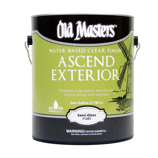 Old Masters Ascend Semi-Gloss Clear Water-Based Finish 1 gal. - Total Qty: 2