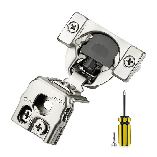 Ravinte 1-5/16 Inch Overlay Soft Close Hinge Kitchen Cabinet Hinges 50 Pack - size: 1-5/16 inch Overlay