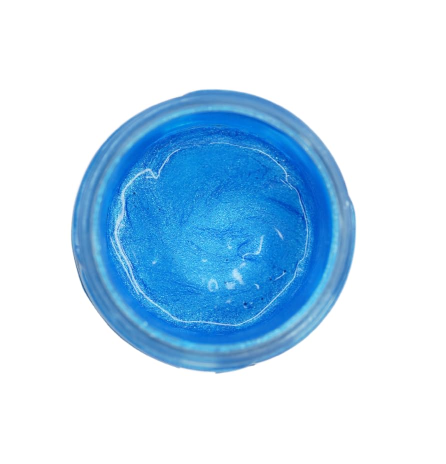Posh Chalk PC0401 Aqua Patina - Blue Fhthalo 30ml - Water-Based Gilding Wax - Bright, Vibrant, Shiny - DIY Craft Upcycling Furniture - Thick Gooey – Artisan Quality - color: Blue Fhthalo