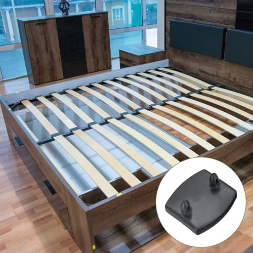 uxcell 12Pcs 50mmx9mm Plastic Bed Slat Center Caps Bed Slat Cover Gray - color: Grey, size: 50mm x 9mm