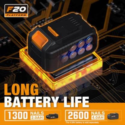 Freeman 20V Cordless 3-in-1 Nailer Kit – 1300 Shots/Charge | PE20V31618G - style: 3-in-1 16 and 18 Nailer/Stapler Kit