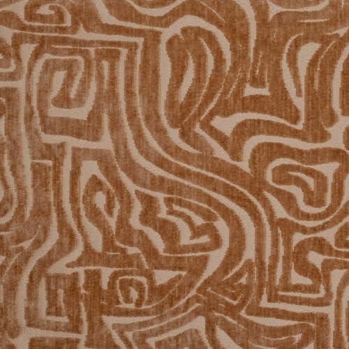 Maeve - Texture Upholstery Fabric BY THE Yard Brandy - color: Brandy