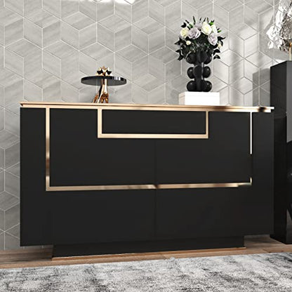 WESTICK Matte Black Wallpaper Peel and Stick Roll Thick Black Contact Paper Self Adhesive Dark Peel and Stick Wallpaper for Bedroom Living Room Bathroom Renter Friendly Dark Wall Paper 15.8" x 394" - color: 1. Black, size: 15.8" x 394"