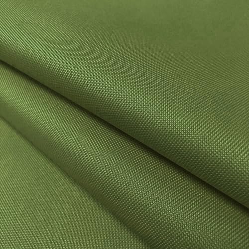 BECHAEO Waterproof Upholstery Canvas Fabric by the Yard, Green - color: Green, size: 1 Yard 58" x 36" (Pre-cut)