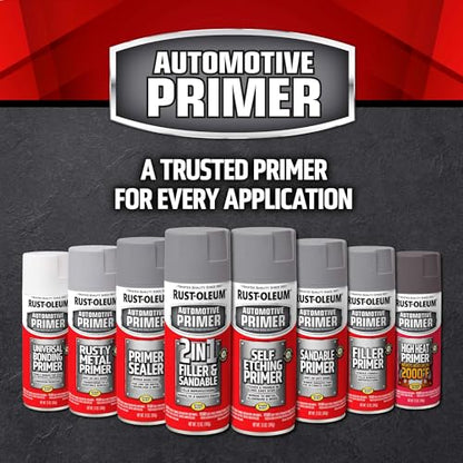 Rust-Oleum 249419 Automotive Sandable Primer Spray, 12 oz, Red - color: Red, size: 12 fl oz (Pack of 1)