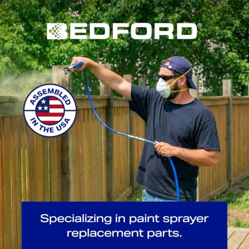 Bedford Precsion 33-7311-10 Reversible Tip -.011" Orifice 6-8", Replacement for Graco RAC 5 and Titan, 10 Pack - size: .011", style: 6"-8" Fan 10-Pack