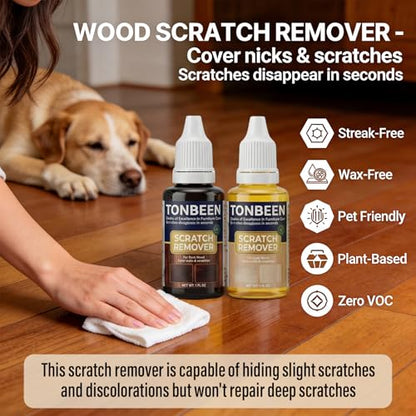 Wood Furniture & Floor Scratch Remover Repair Kit,12 PCS Professional Hardwood Furniture Cleaner Restore Care Set - Eraser Scratch, Covers Nicks, Scuffs & Dogs, Cats Scratches, Marks & Minor Defects - size: 13 PACK