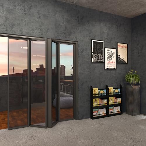 BAYYA Concrete Wallpaper Countertops Contact Paper Cement Grey Wallpaper - color: blue/grey, size: 15.8" x 197"