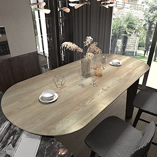 MelunMer Wood Wood Peel and Stick Wallpaper Faux Oak Removable 15.7”×78.7” - size: 15.7" x 78.7"
