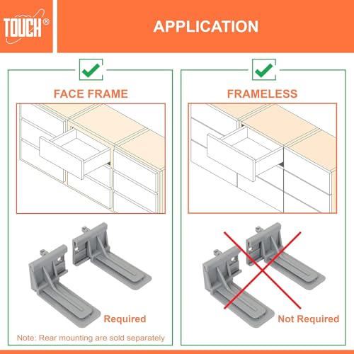 Undermount Drawer Slides 12 Inch, Soft-Close, for 1/2 and 5/8 Inch Drawer Panels, 1 Pair, Concealed Bottom Mount, 75 lb Capacity, 3D Adjustable, Cold-Rolled Steel - color: SOFT-CLOSE, size: 12 Inch