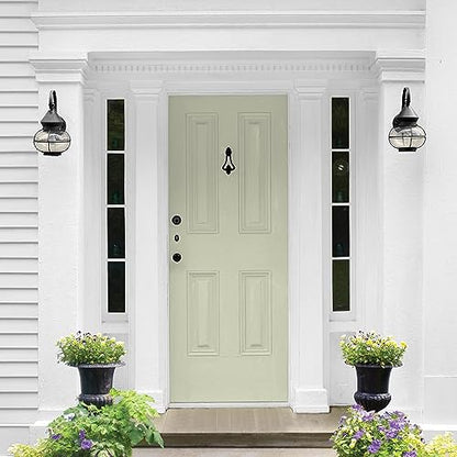 Glidden Total Exterior Paint & Primer All-in-One, Only Olive/Green, Semi-Gloss, 1 Gallon - color: Only Olive, size: 128 Fl Oz (Pack of 1)